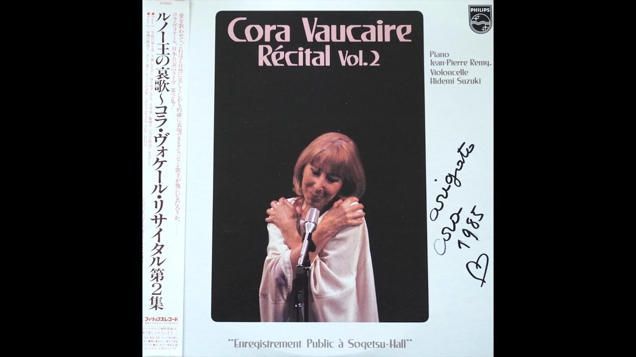 Cora Vaucaire – Recital