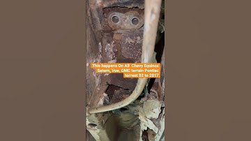 Falling outChevy Equinox Saturn Vue rear end, trailing Arm, falling out pt2