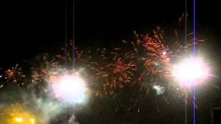 20110322 Lamigo猿桃園主場開幕賽賽後煙火秀