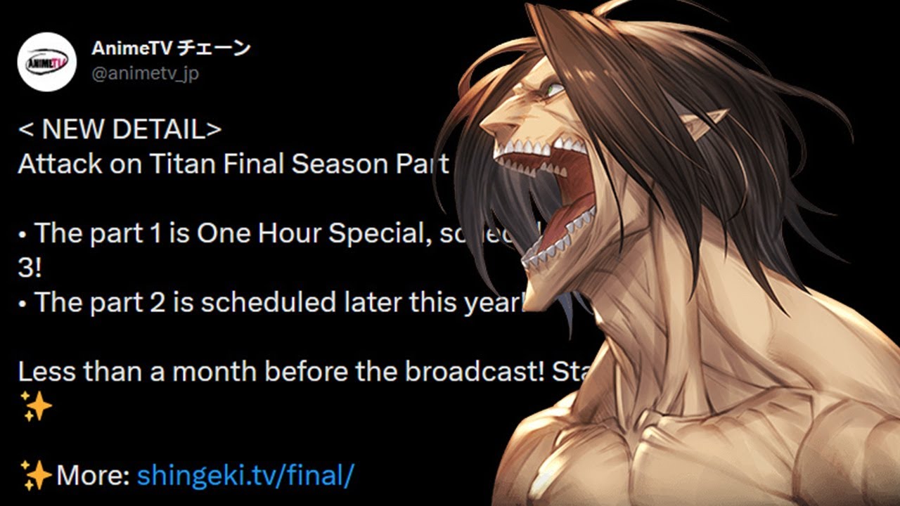 AnimeTV チェーン on X: Attack on Titan anime has officially ended