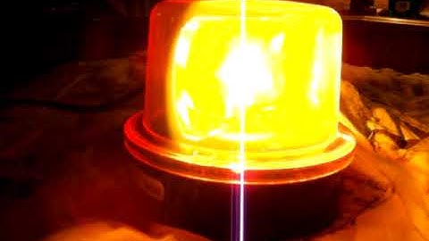 My Hotshot dash light in amber