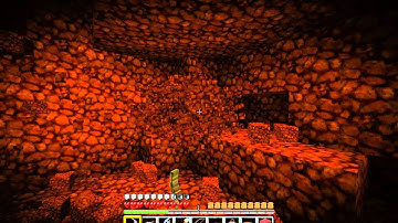 Efficiency II diamond pickaxe vs netherrack