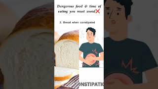 Dangerous food & time of eating you must avoid ❌ healthylifestyle health healthyfood