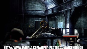 Alpha Protocol Walkthrough - Investigate Warehouse Part 1