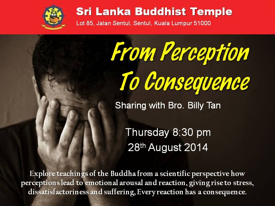 "FROM PERCEPTION TO CONSEQUENCE" at Sentul Temple