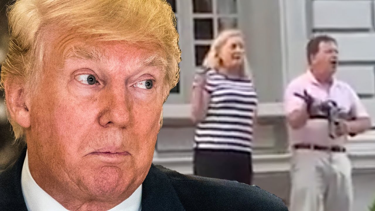 MAGA Couple Pardoned After Pulling Guns On Protesters