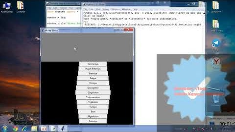 Python dasturlash tilida panelli dastur yaratish 💯 / Escobaro vlogs - universal kanal