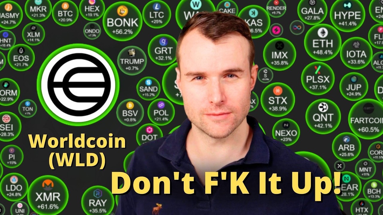 The Worldcoin BUBBLE BURST ☢ WLD Crypto Token Analysis