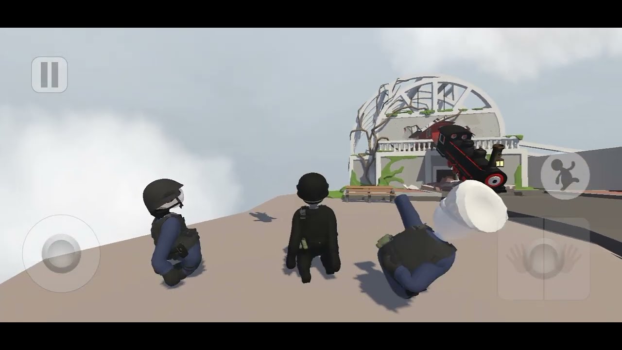 Jogando uman fal flat no multiplayer