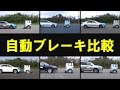 【レクサスIS、GS、LS、NX、RX、LX】自動ブレーキ6車種一斉比較