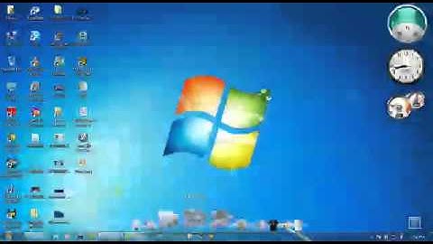 How to Add Quick Launch Bar to the Taskbar in Windows 7.m4v