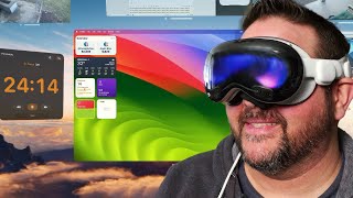 Vision Pro for Mac: Insane WFH Desk Setup