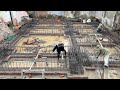 How To Construction &amp; Setup Beam Concrete Foundation Reinforced Most Solid For Your House