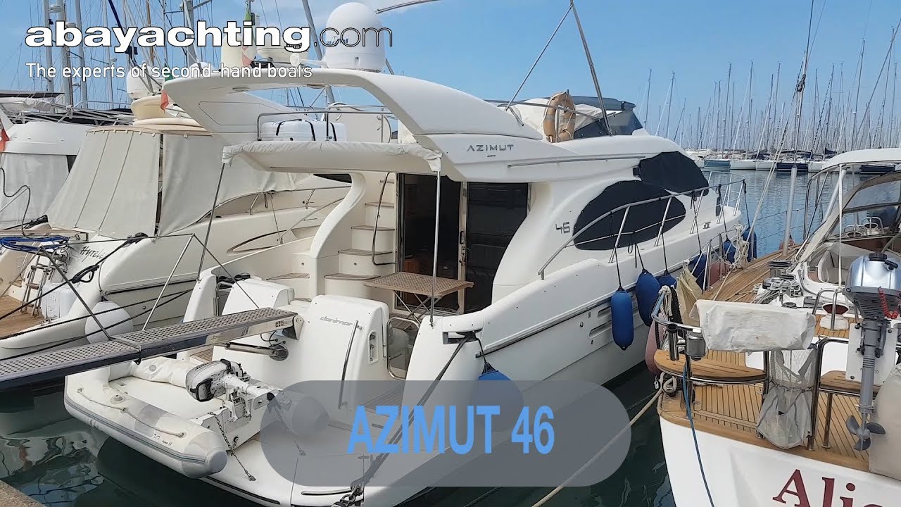 AZIMUT 46 ANNO 2006 - IN VENDITA - WWW.ABAYACHTING.COM
