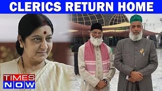 Indian Clerics Return From Pakistan - To Meet Sushma Swaraj