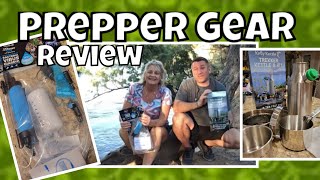 Preppers Gear Review - Kelly Kettle and Sagan Life XStream Straw/Pump Water Filter