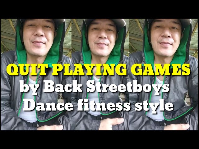 #BackStreetboys #QUITPLAYINGGAMES Quit Playing Games with my Heart Dance fitness style by Christo class=