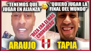 MIGUEL ARAUJO Y RENATO TAPIA EN VIDEOLLAMADA 🔥⚽ (COMPLETO)