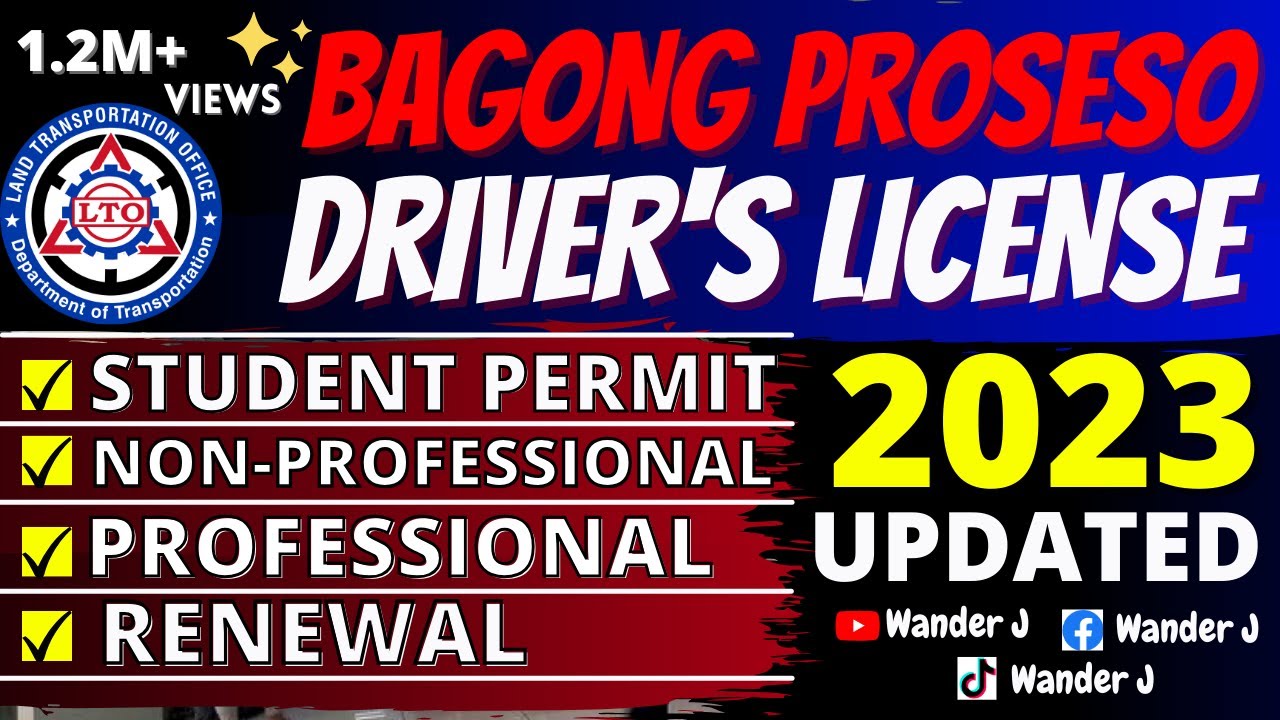 Lto Bagong Proseso Sa Pagkuha Ng Drivers License Faqs And Summary