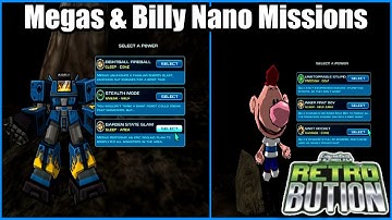 Megas & Billy Nano Missions | Retrobution (Fusionfall)