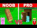 Mongo and Axy Tree House Build Challenge in Minecraft!