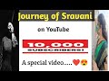 My YouTube journey till 10k subscribers|| wanted to tell all my closest friends|| #youtubejourney