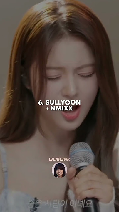 TOP 10 VOCALIST IN 4TH GEN | #kpop #viral #vocal #shorts #liliblink #rank #ranking #vocalist