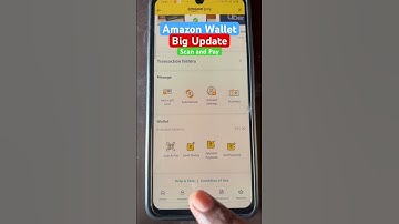 Scan and Pay via amazon wallet #amazonwallet #bigupdate #wallet