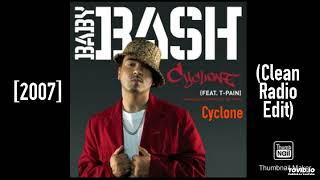 Baby Bash Ft. T-Pain - Cyclone [2007] (Clean Radio Edit) Resimi