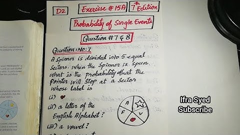 Mathematics Book 2 (D2) |  7th Edition | Exercise # 15 A | Q # 7 & 8 | Ifra Syed | in Urdu\Hindi