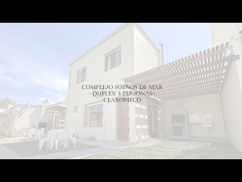 Complejo Sueños de Mar - duplex 5 P - Claromeco Alquileres