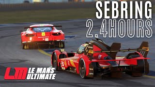 2.4 Hours of Sebring | Le Mans Ultimate Special Event | Ferrari 499p by SoapSimRacer 11,995 views 2 months ago 2 hours, 27 minutes