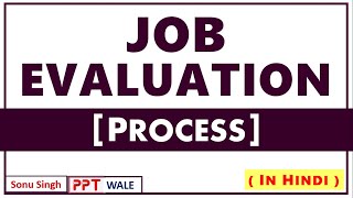 JOB EVALUATION PROCESS IN HINDI | Concept & Process | HRM | BBA/MBA/Bcom | ppt