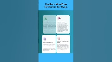 HashBar Best Notification Bar WordPress Plugins #bestplugins  #shorts