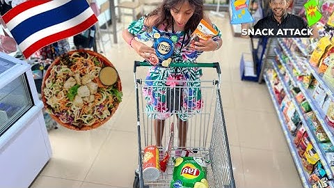 جربنا سناكات تايلندية ليوم كامل