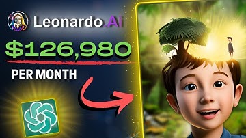 CHAT GPT : How To Earn PASSIVE INCOME With ChatGPT & Leonardo AI (NOT MidJourney) AI INCOME EXPERT