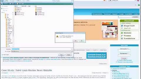 Drupal introduction Part 1 of 2