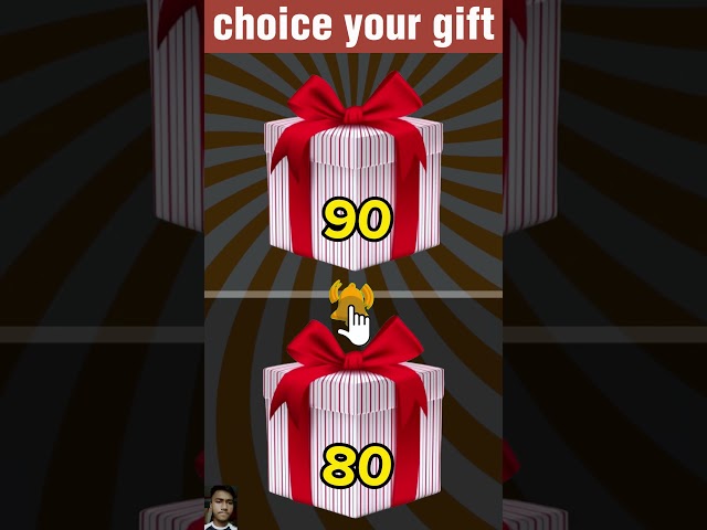 choice 1 box part 205 #shorts #gift #chooseyourgift #choosebox class=