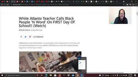 White Atlanta Teacher Calls Black People 'N Word' On FIRST Day Of School!!