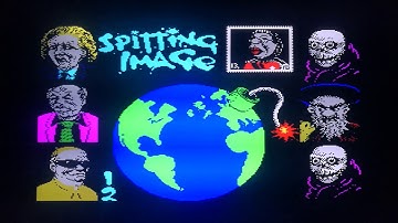 Spitting image on the zx spectrum gameplay video.