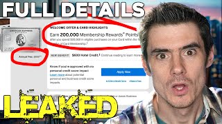 Amex Platinum Refresh - NEW Details Leaked