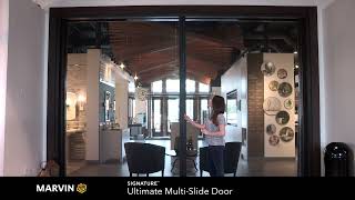 How to Use a Marvin Ultimate Multi-Slide Door