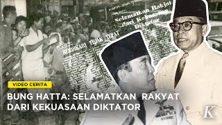 Kritik Keras Bung Hatta untuk Pemerintahan Soekarno