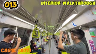 (Interior walkthrough) SMRT Alstom C851E (877) CC27 Labrador Park - CC29 Harbourfront (Interior walkthrough) SMRT Alstom C851E (877) CC27 Labrador Park - CC29 Harbourfront