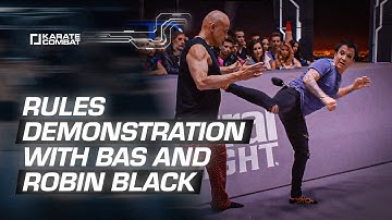 Bas Rutten and Robin Black breakdown the Karate Combat rules
