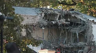 White House ballroom construction begins with demolition of part of East Wing, raw footage shows