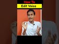 How To Edit Audio For YouTube Videos #shorts