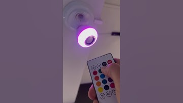 Se liga nessa lampada RGB com som Bluetooth 😍 #achadinhos #aliexpress #foryoupage #viralizou #viral