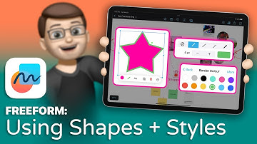 Freeform: Shapes and Custom Shape Styles  |  Complete Guide for iPad (3/9)