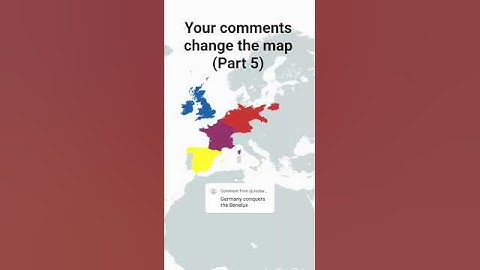 Your comments change the map (Part 5)
